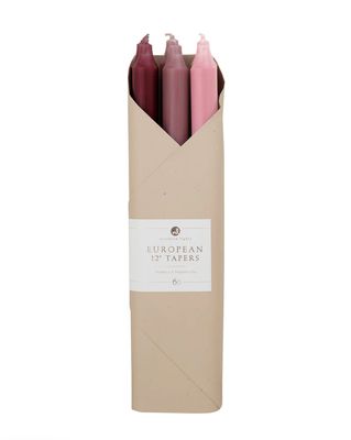 Tapered Candle - 6 Pack Heirloom Petals