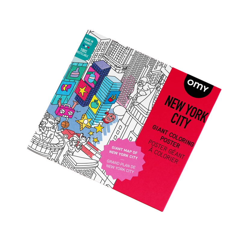 Coloring Poster - Giant New York