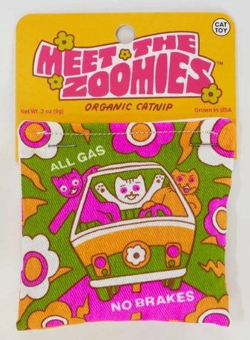 Catnip Toy - Meet the Zoomies