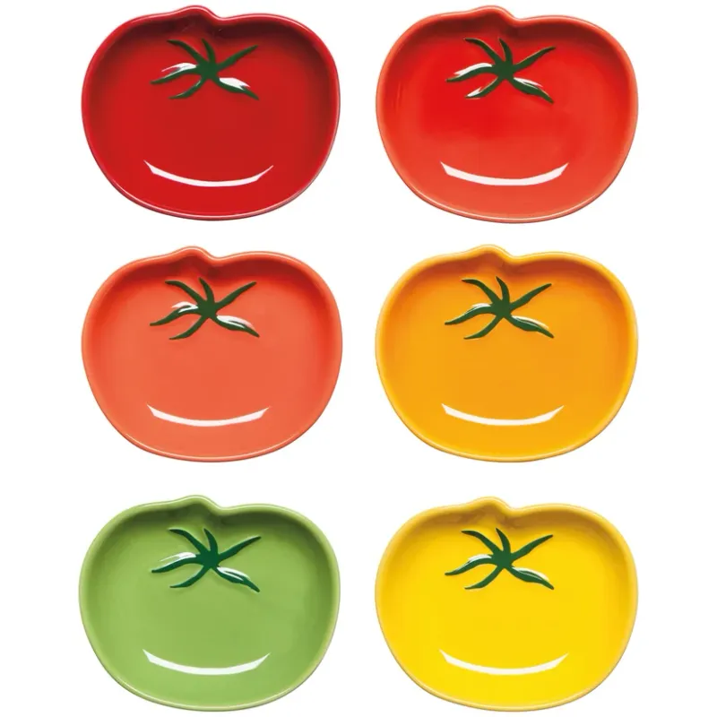 Pinch Bowls - Set of 6: Heirloom Tomatoes