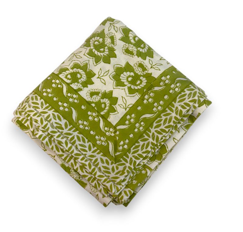 Tablecloth (60x60) - Daffodil Green
