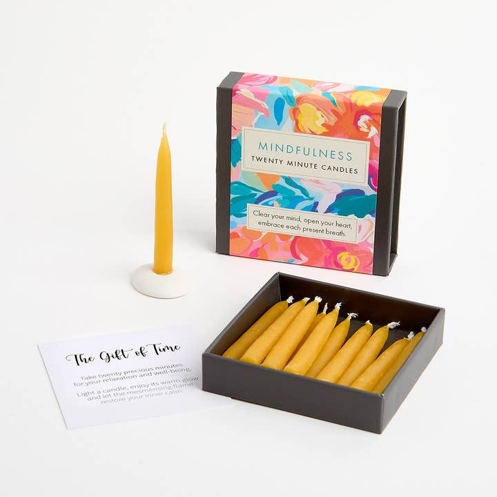 Beeswax Candle Kit - 12x 20 Minute: Mindfulness