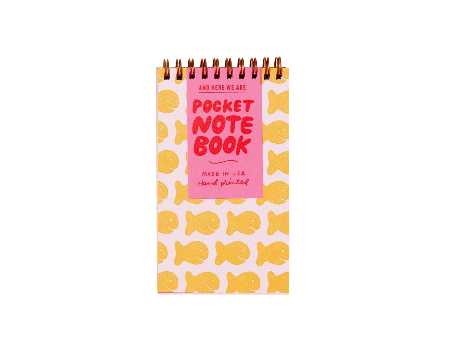 Notebook - Pocket sized: Goldfish