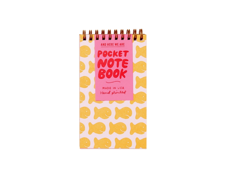 Notebook - Pocket sized: Goldfish