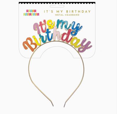 Headband - It's My Birthday
