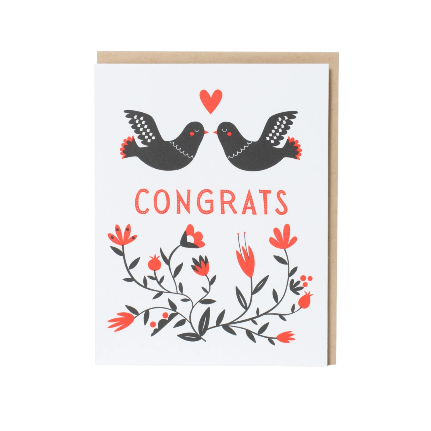 Card - Congrats: Doves
