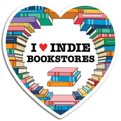 Sticker - I heart Indie Bookstores