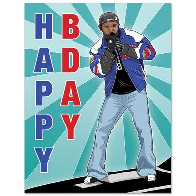 Card - Birthday: Kendrick They Not like Us