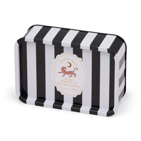 Candle - Dopo Tin: Tiger Black Cedar &amp; Fig