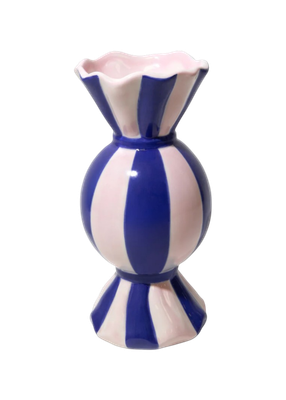 Vase - Fun Fair Blue Stripe