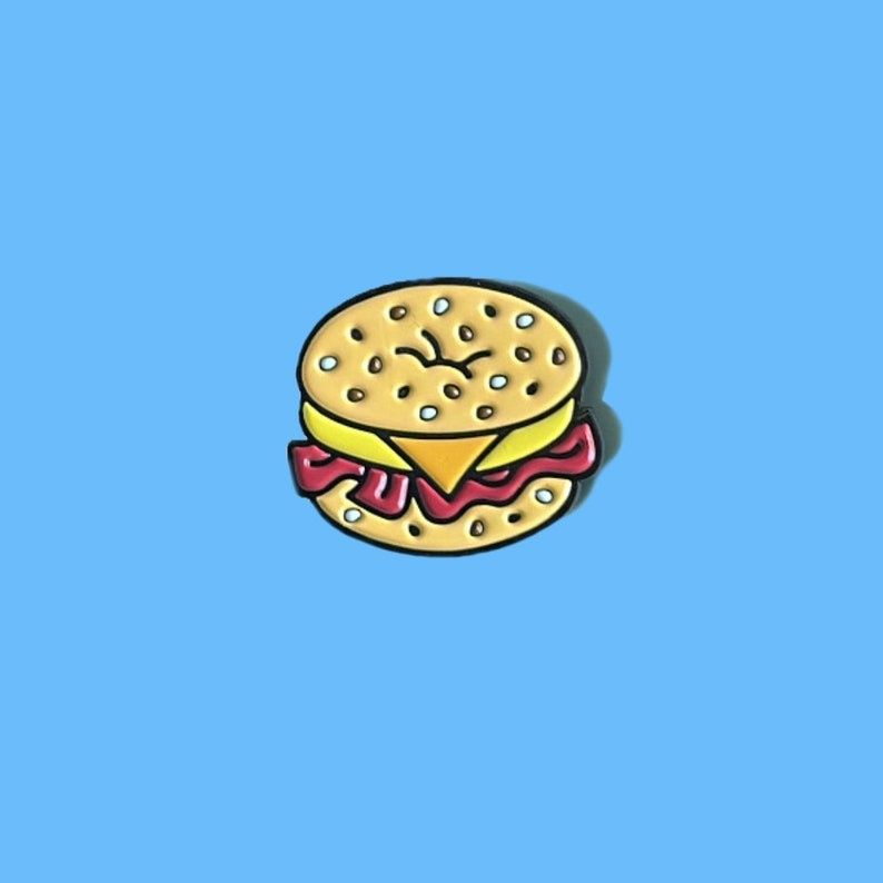 Enamel Pin - Bacon Egg and Cheese (BEC)