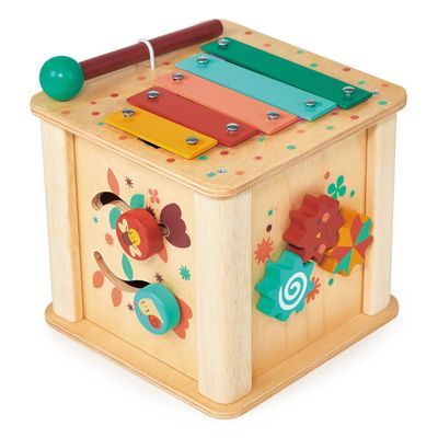 Wooden Kids Toy - Toddler Activity Cube