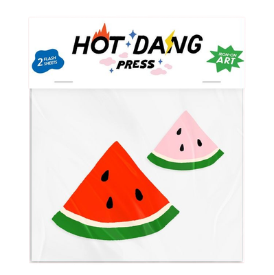 Iron On Art - Double: Watermelon Buddies