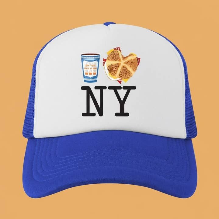 Kids Trucker Hat - Coffee BEC NY