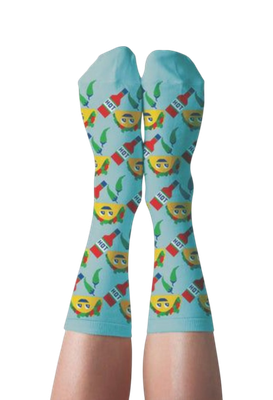 Socks - Women's Crew: Taco