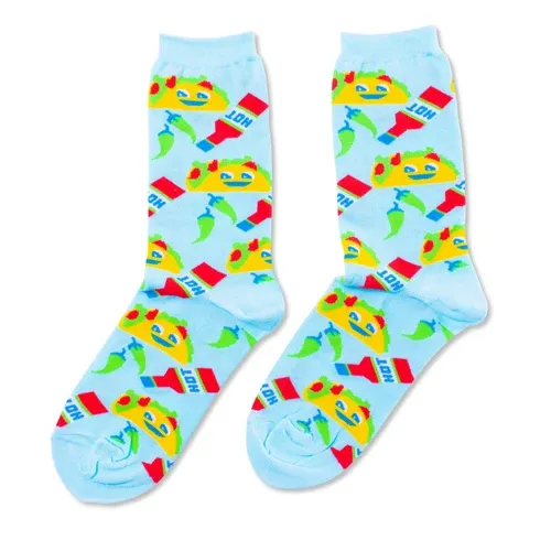 Socks - Women's Crew: Taco