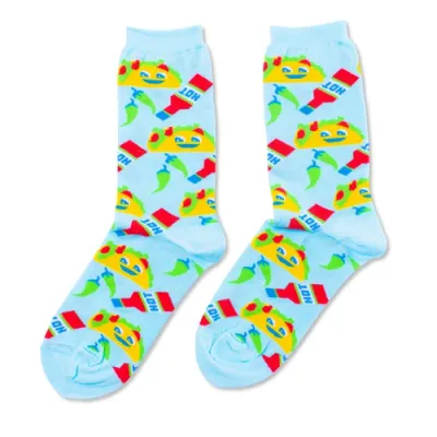 Socks - Women's Crew: Taco
