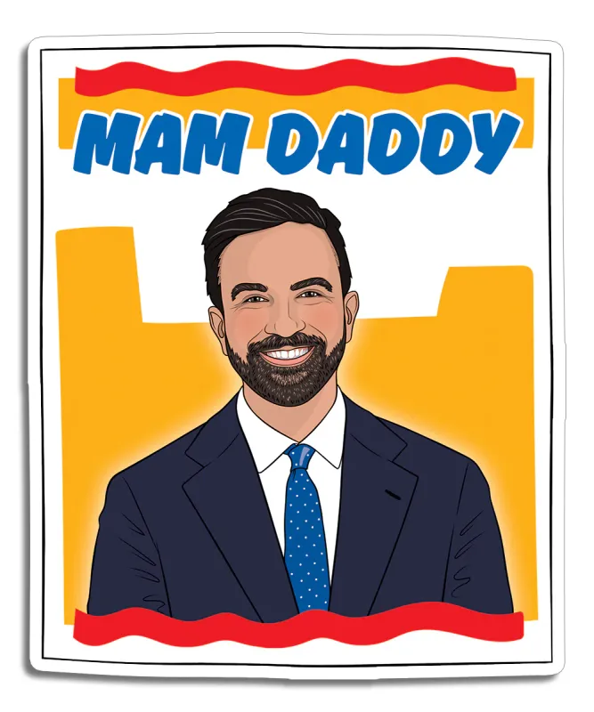 Sticker - Zohran Mam Daddy