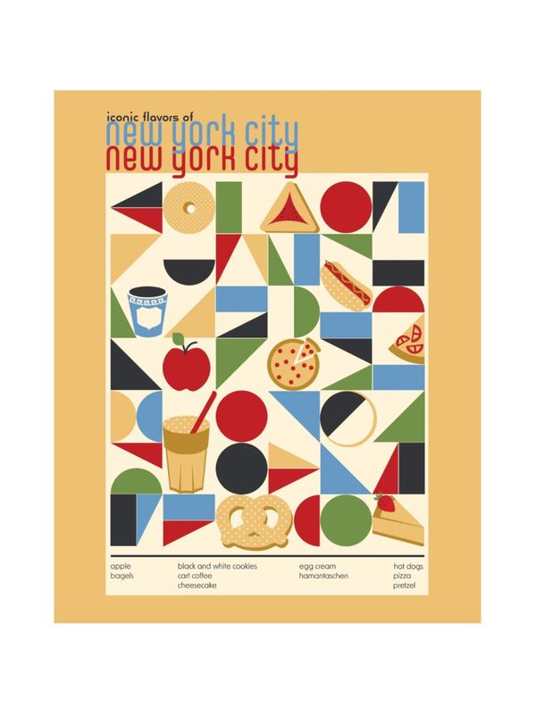 Art Print - 8x10: Iconic Flavors of NYC
