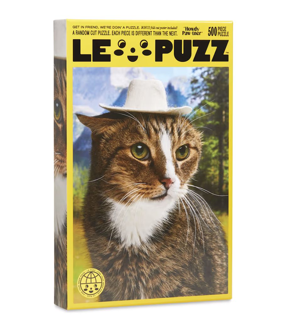 Puzzle - 500pc: Howdy Paw-tner