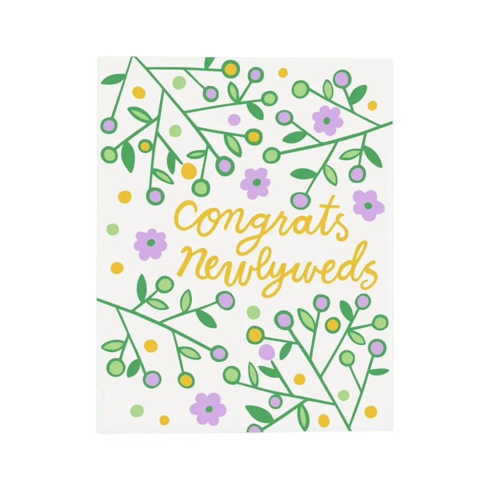 Card - Wedding: Congrats Newlyweds