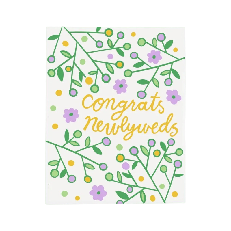 Card - Wedding: Congrats Newlyweds
