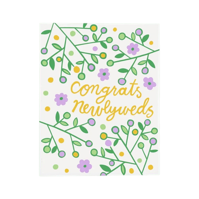Card - Wedding: Congrats Newlyweds