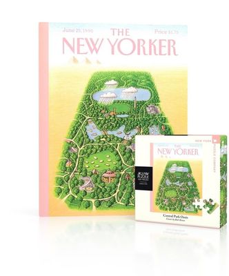 Puzzle - Mini 100pc: Central Park Oasis