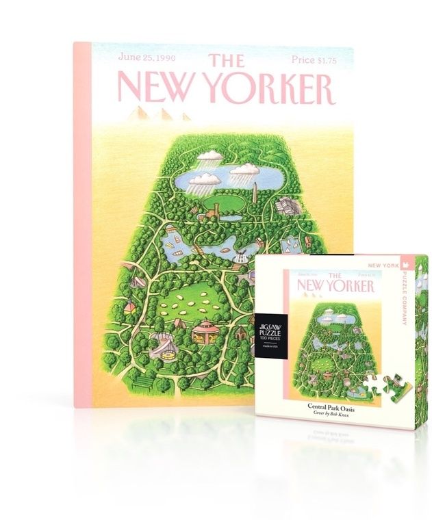 Puzzle - Mini 100pc: Central Park Oasis