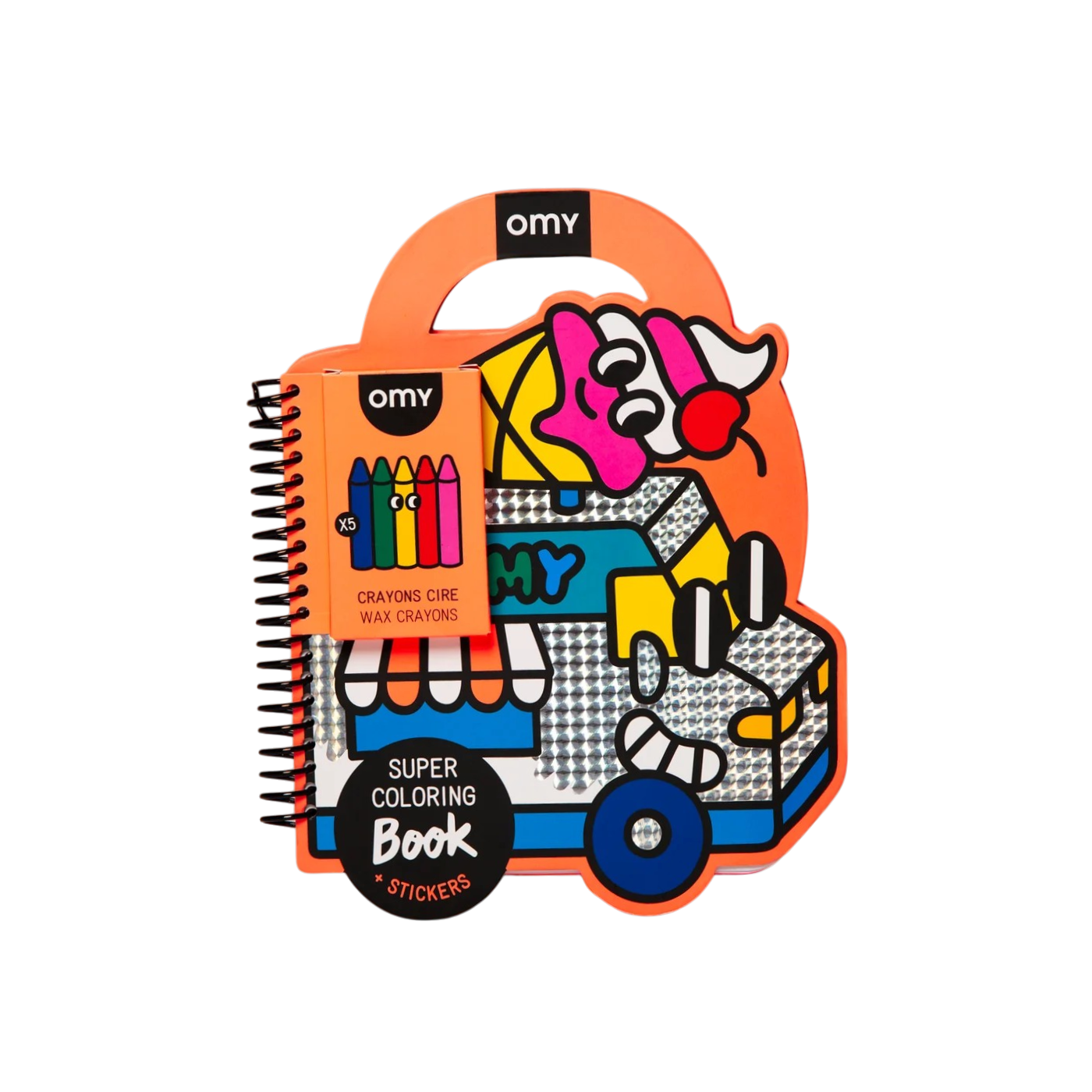Coloring and Sticker Book - Super Yummy