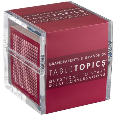 Table Topics - Grandparents and Grandkids