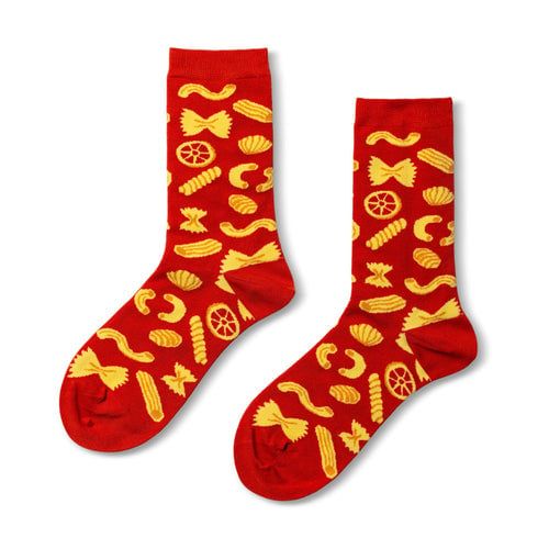 Socks - Women's Crew: Pasta