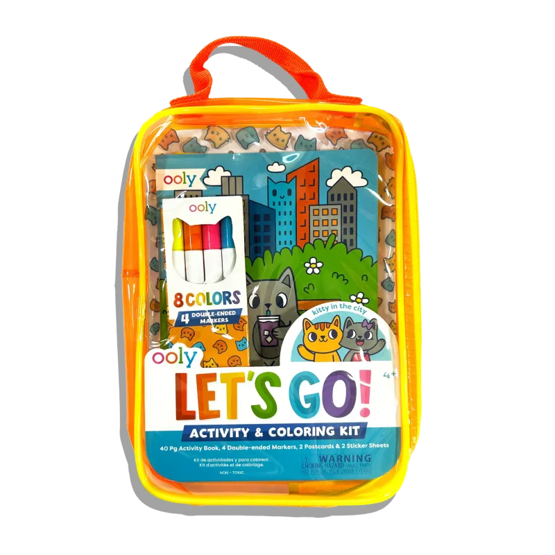 Activity &amp; Coloring Kit - Kitty in the City