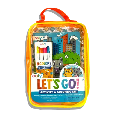 Activity &amp; Coloring Kit - Kitty in the City