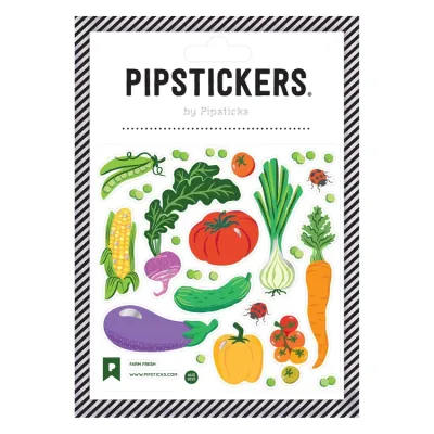 Pipsticks Sticker Sheet (Square) - Farm Fresh