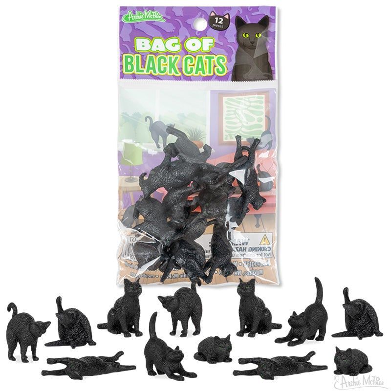 Mini Animals - Bag of Black Cats