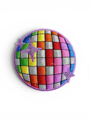 Patch - Rainbow Disco Ball