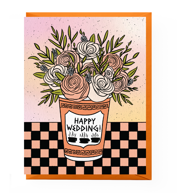 Card - Wedding: Bodega Flowers