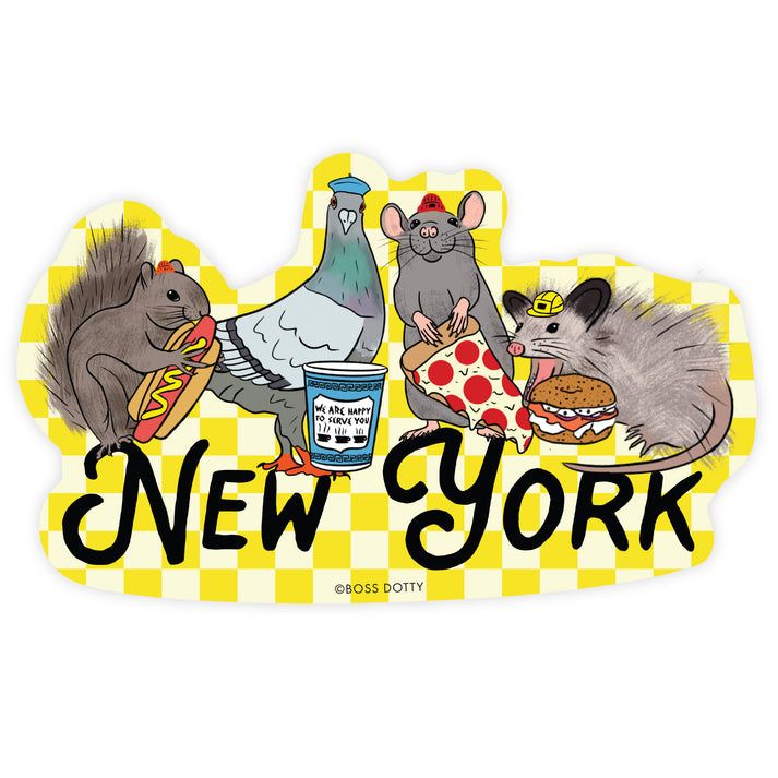 Sticker - New York City Animals