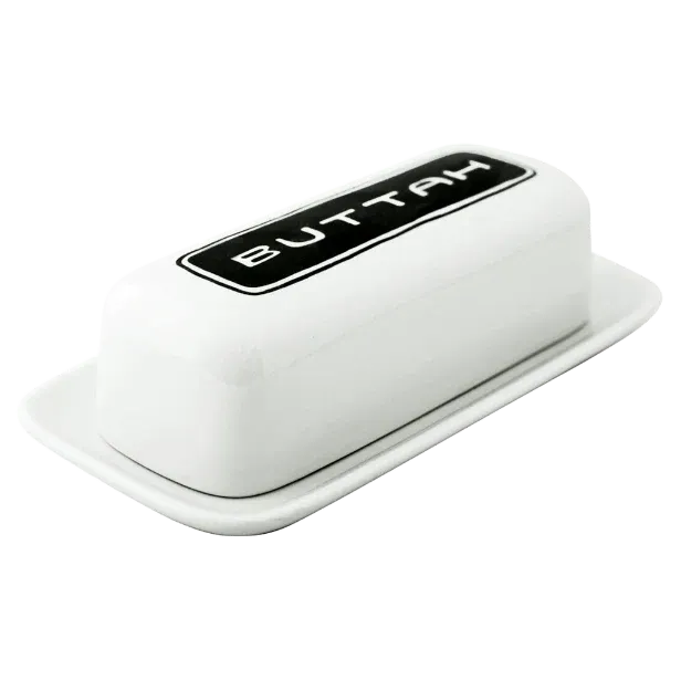 Butter Dish - Buttah Brooklynese