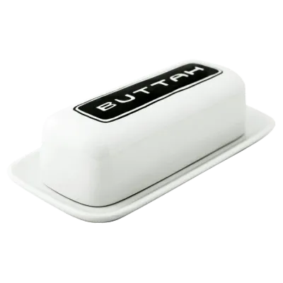 Butter Dish - Buttah Brooklynese