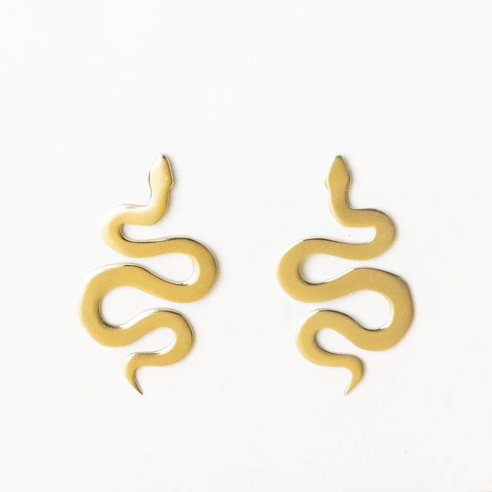 Earrings - Post: Kara Snake