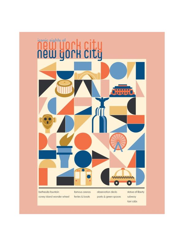 Art Print - 8x10: Iconic Architecture of NYC