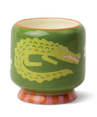 Candle - Dopo Painted Crocodile: Prickly Pear