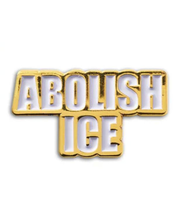Enamel Pin - Abolish ICE