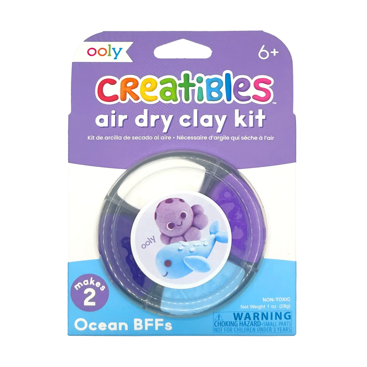 Air Dry Clay Bffs Kit -  Creatibles Ocean Pals