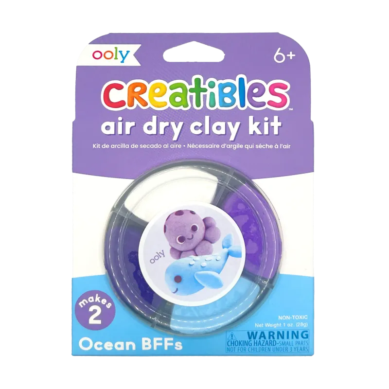 Air Dry Clay Bffs Kit -  Creatibles Ocean Pals