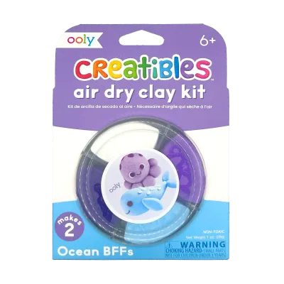 Air Dry Clay Bffs Kit -  Creatibles Ocean Pals