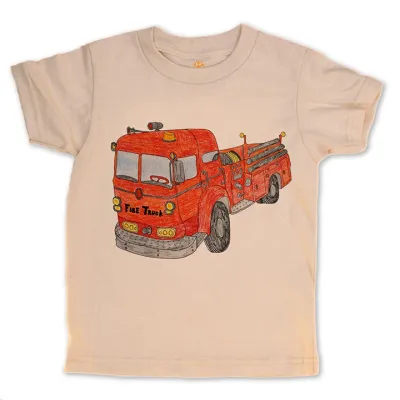 T-Shirt Kid's - Fire Truck 2T