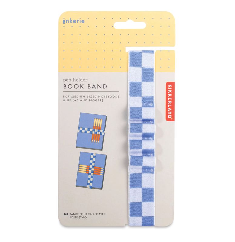 Book Band - Blue check